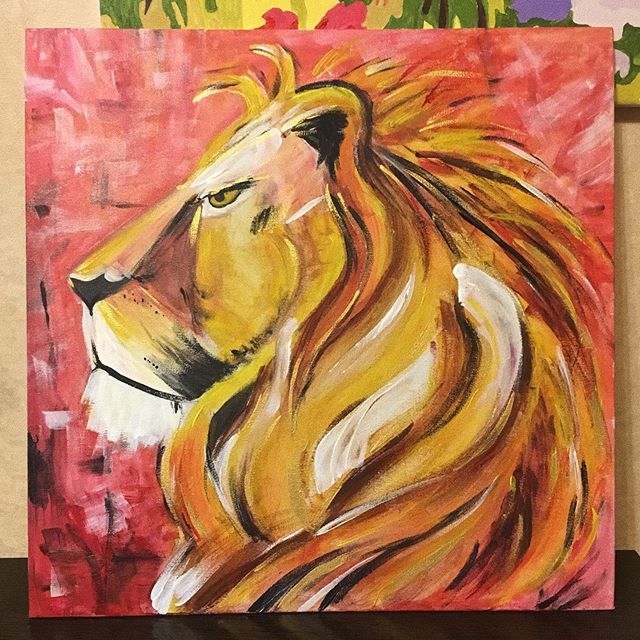 Leo - acrylic, canvas